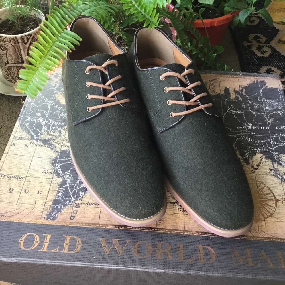 Giorgio Brutini Soft Green Lace Ups S11